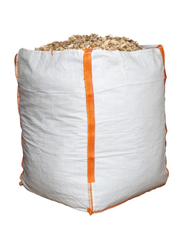 Spielplatzhackschnitzel, Fallschutz nach DIN EN 1176-2017 1000 Liter BigBag